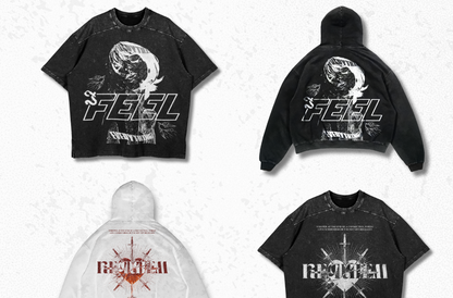 FULL DROP VOL. 01 – Sacred Chaos Collection (6 T-Shirt Designs Streetwear)