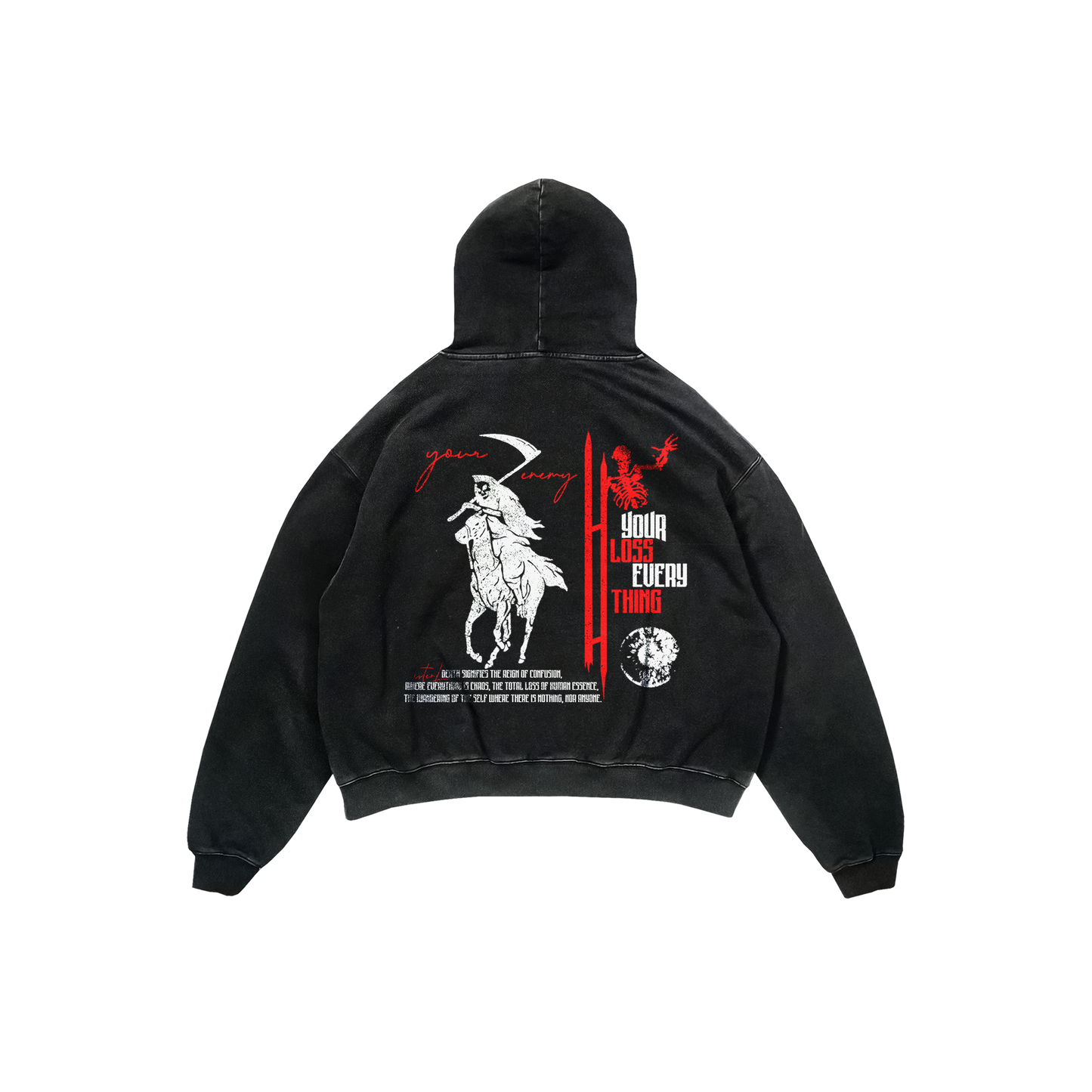 your loss everything – death rider t-shirt design 