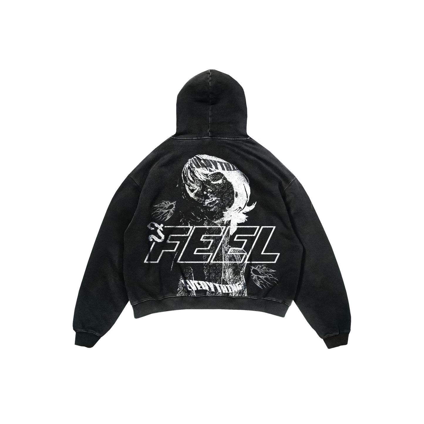 feel everything – emotional grunge t-shirt design streetwear