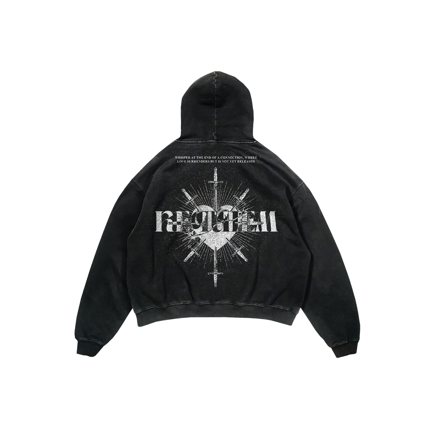 requiem heart – sacred heart t-shirt design streetwear