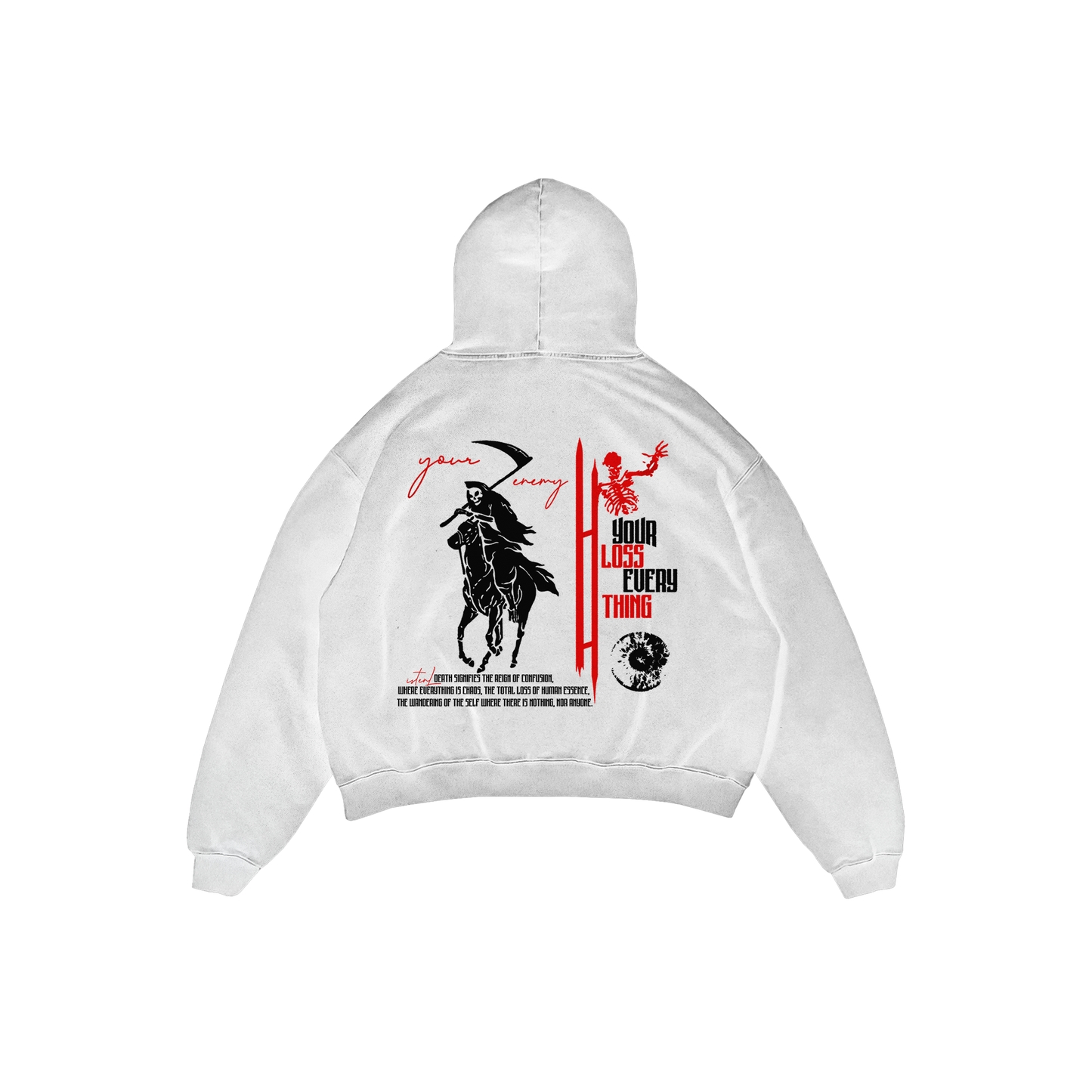 your loss everything – death rider t-shirt design 