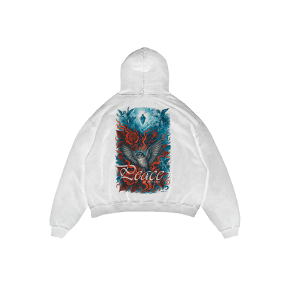 HEART OF CALM – Heaven &amp; Fire T-Shirt Design Streetwear