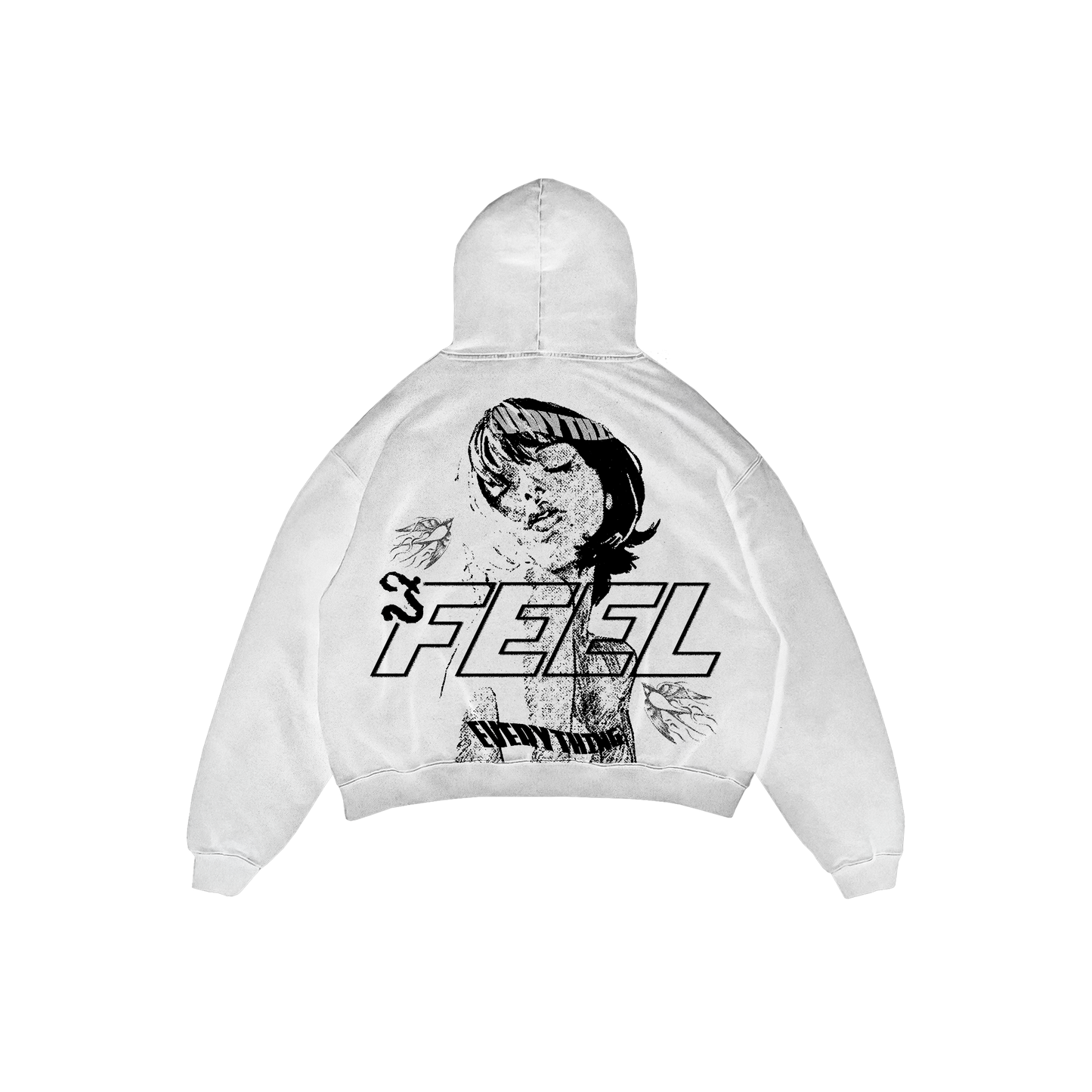 feel everything – emotional grunge t-shirt design streetwear