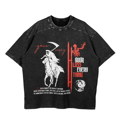 YOUR LOSS EVERYTHING – Death Rider T-Shirt Design 